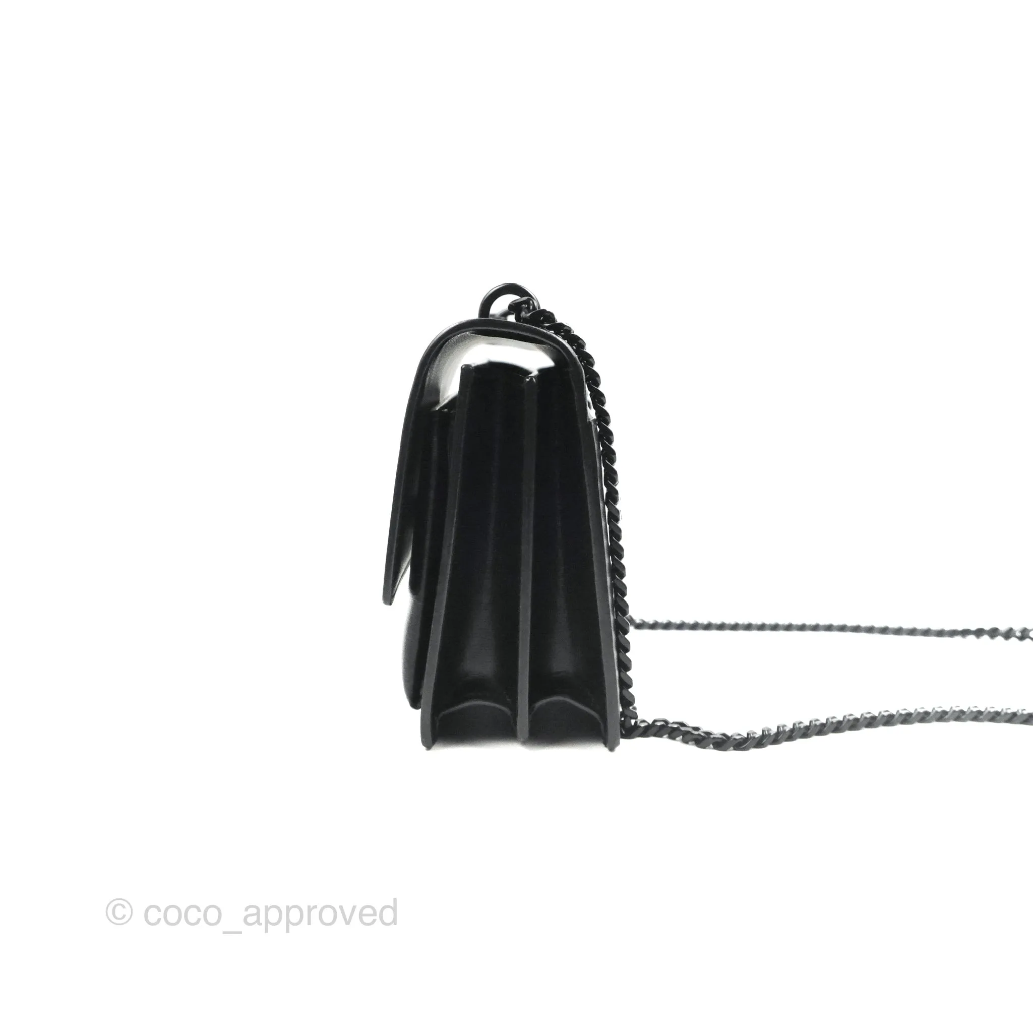 Saint Laurent Sunset Medium So Black Calfskin