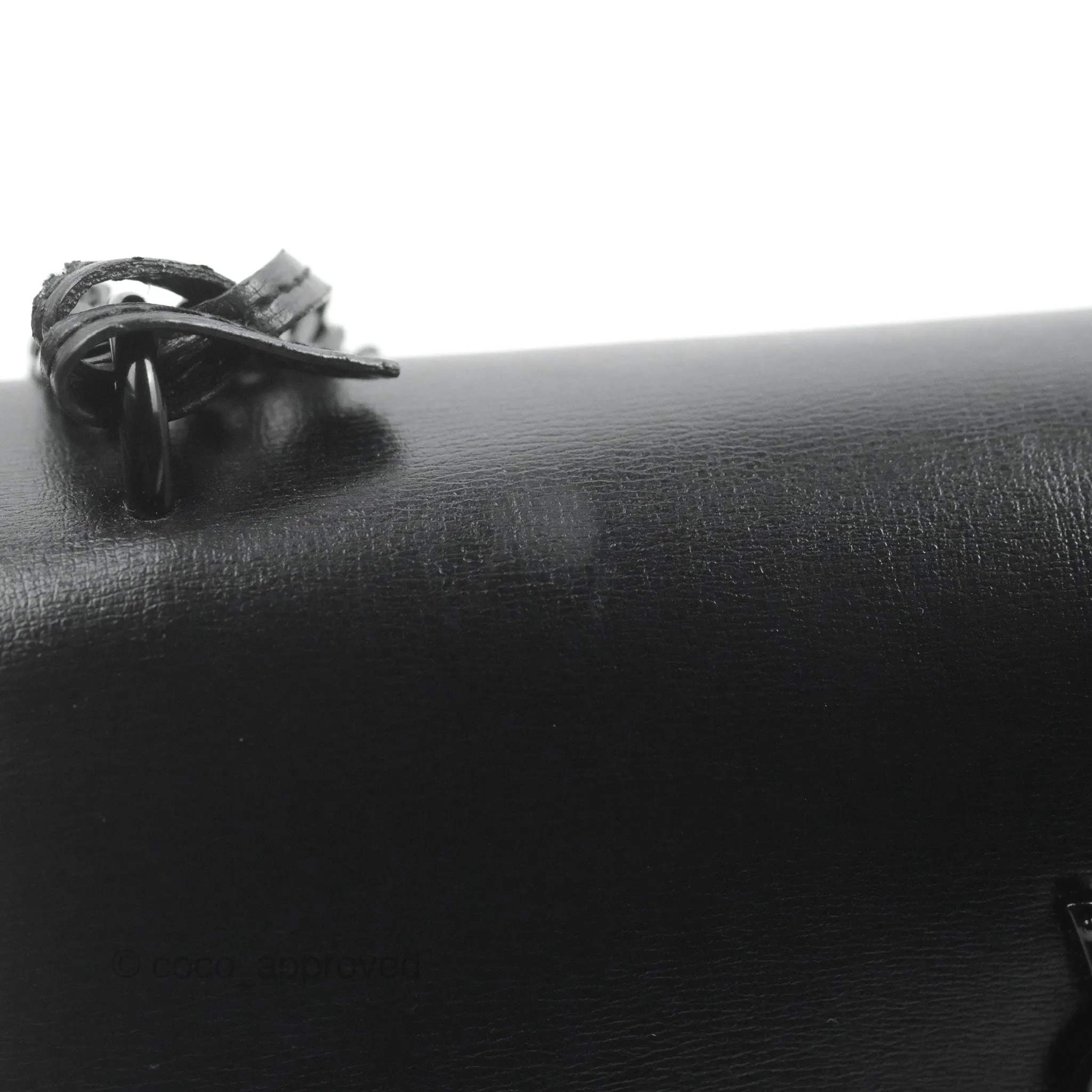 Saint Laurent Sunset Medium So Black Calfskin