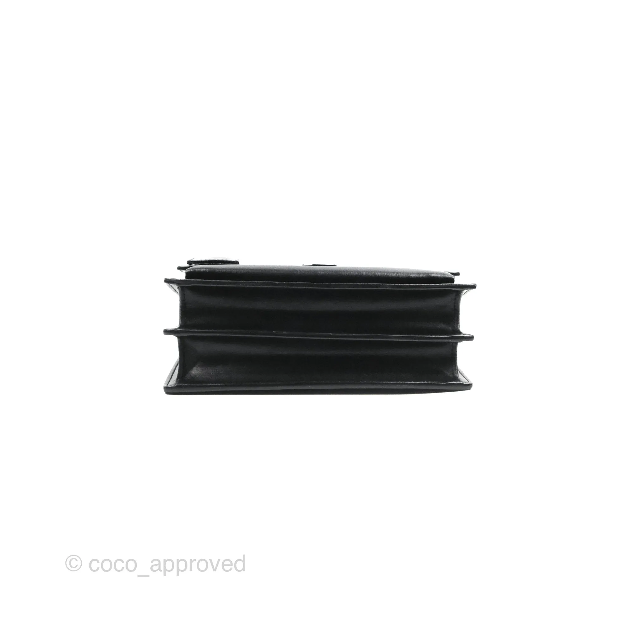 Saint Laurent Sunset Medium So Black Calfskin