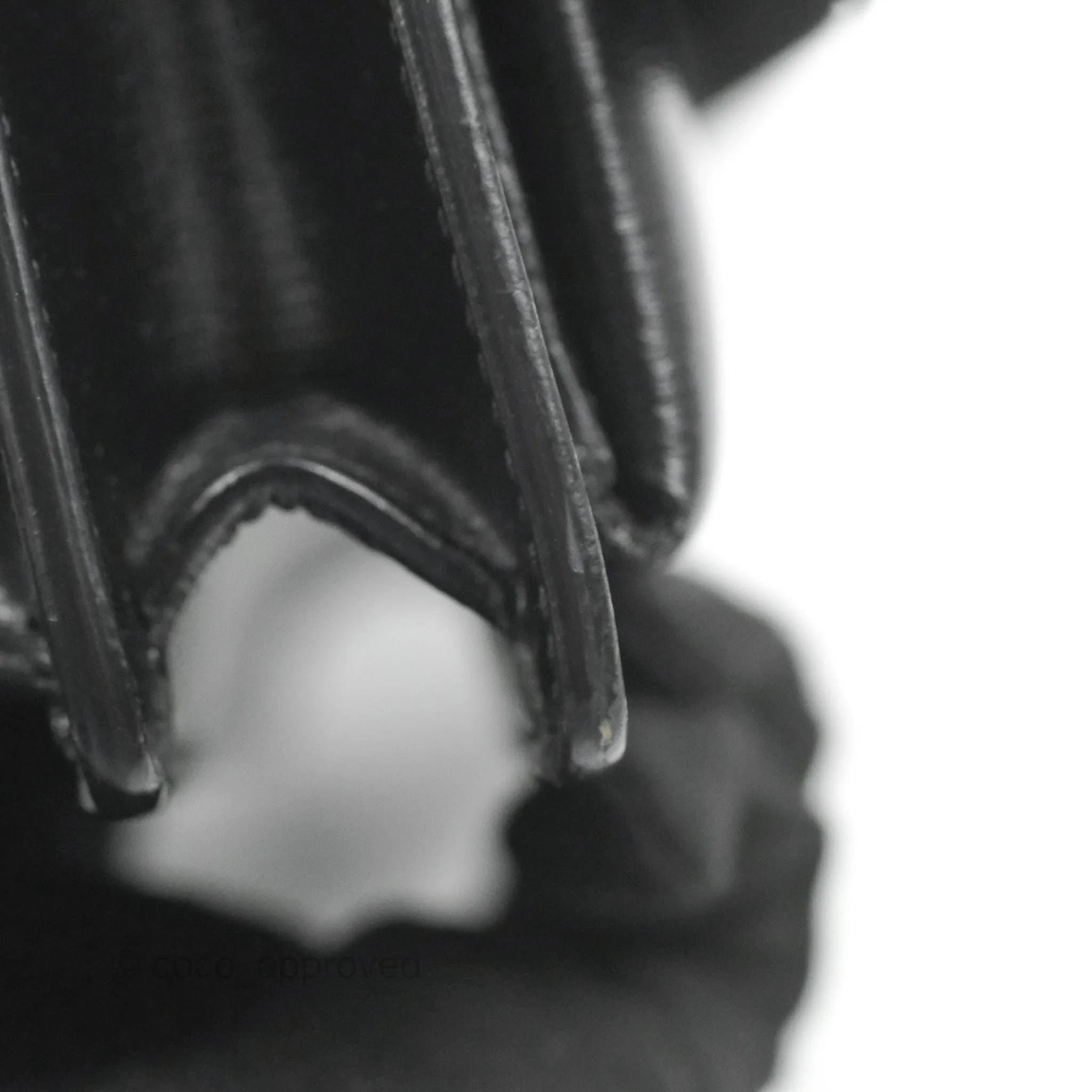 Saint Laurent Sunset Medium So Black Calfskin
