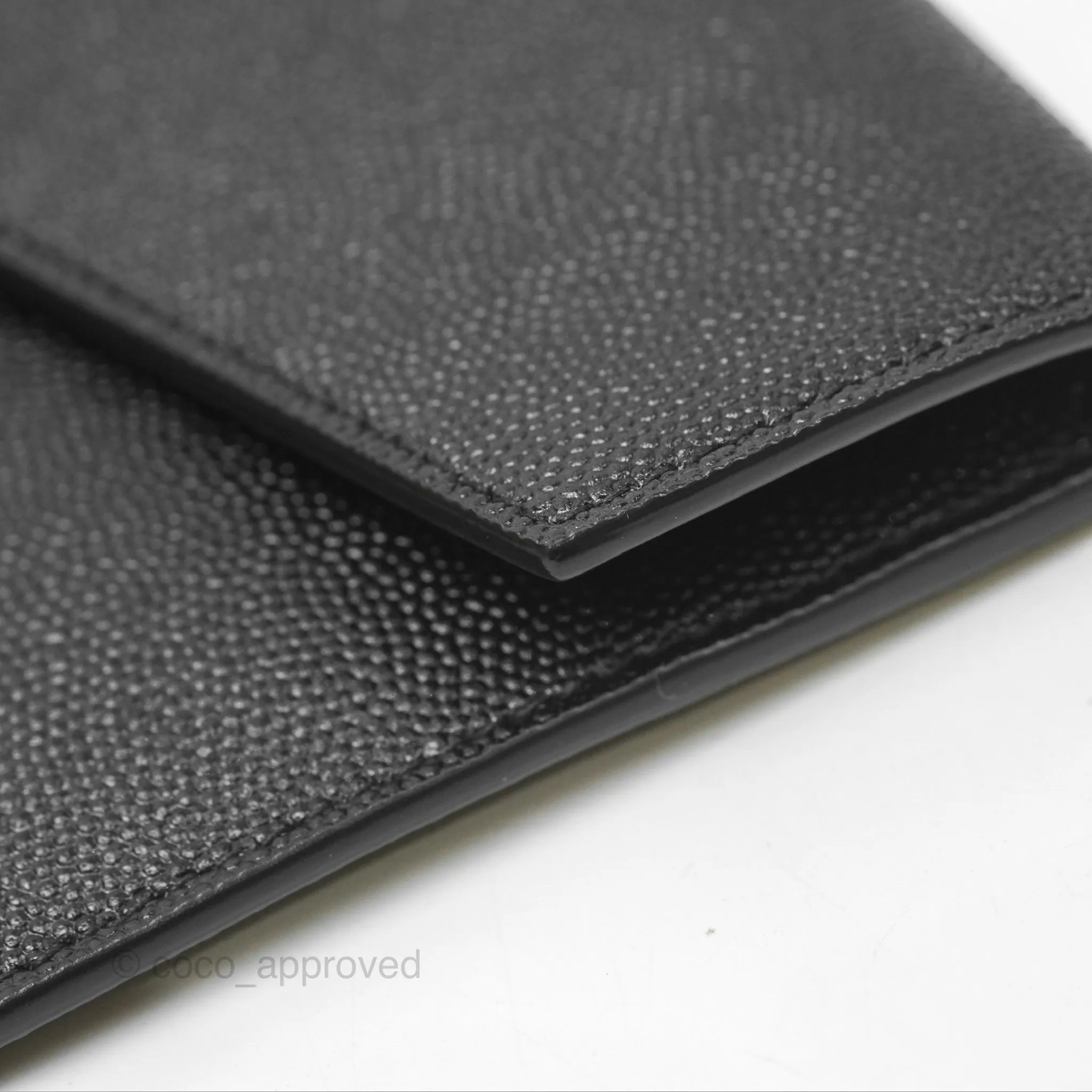 Saint Laurent Uptown Black Monogram Pouch Clutch