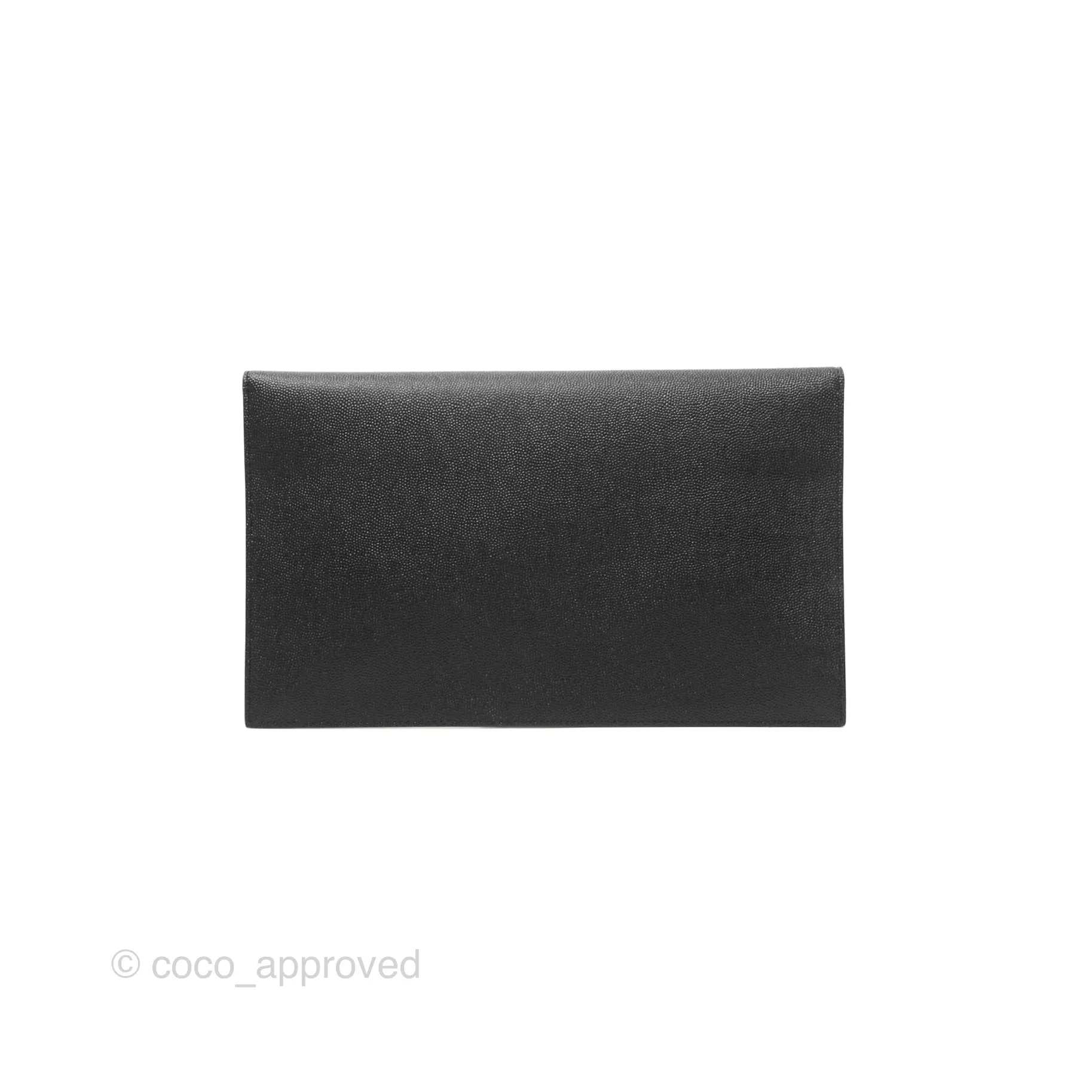 Saint Laurent Uptown Black Monogram Pouch Clutch