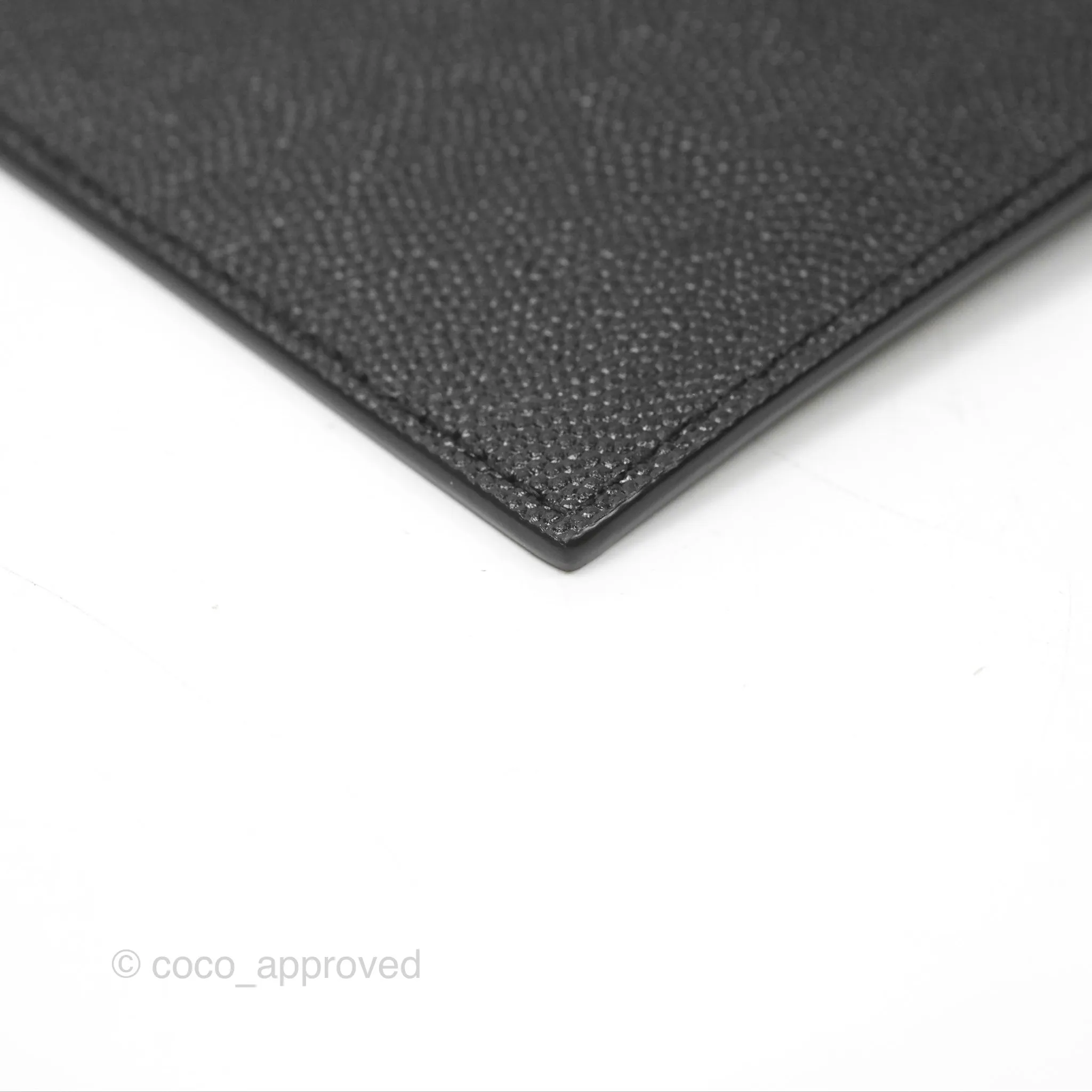 Saint Laurent Uptown Black Monogram Pouch Clutch