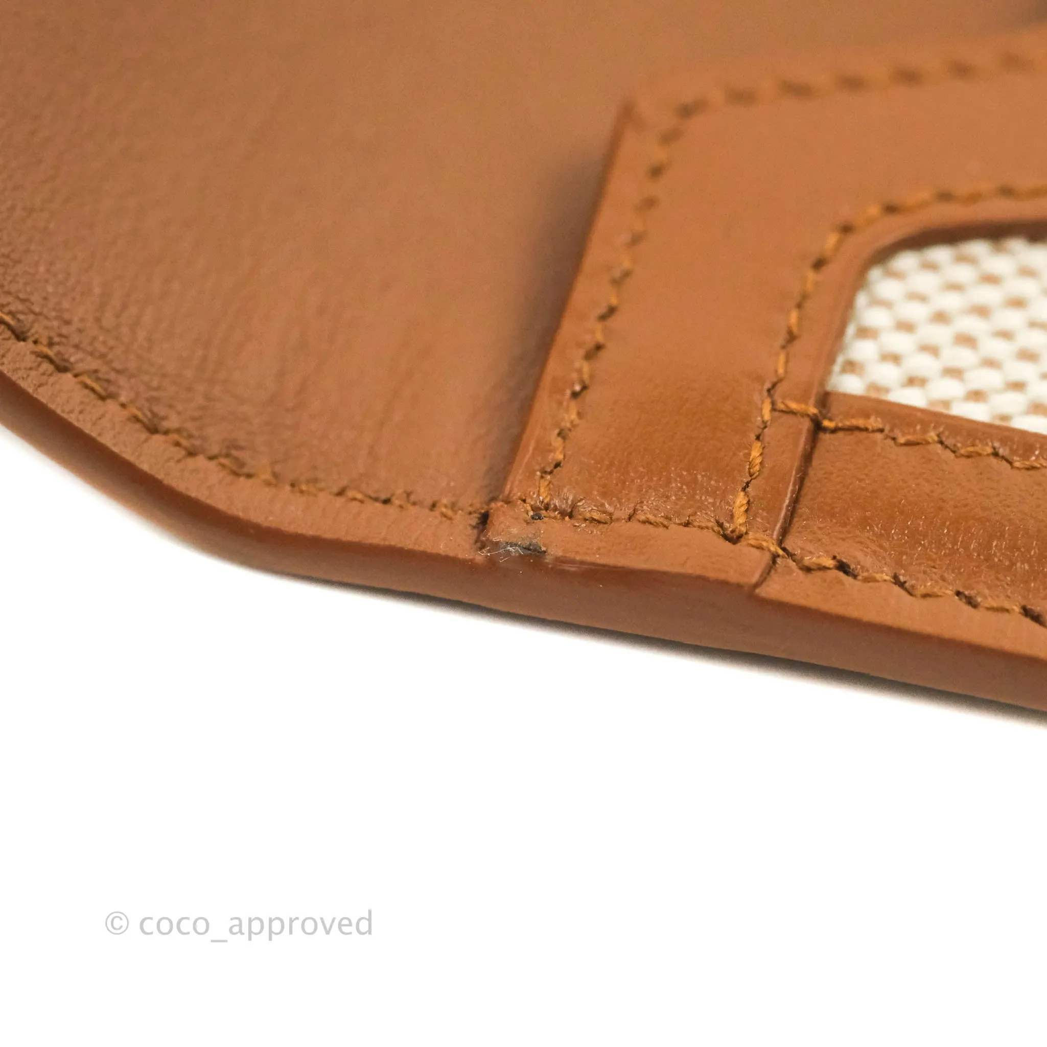 Saint Laurent Uptown Pouch Tan/Natural Beige Canvas