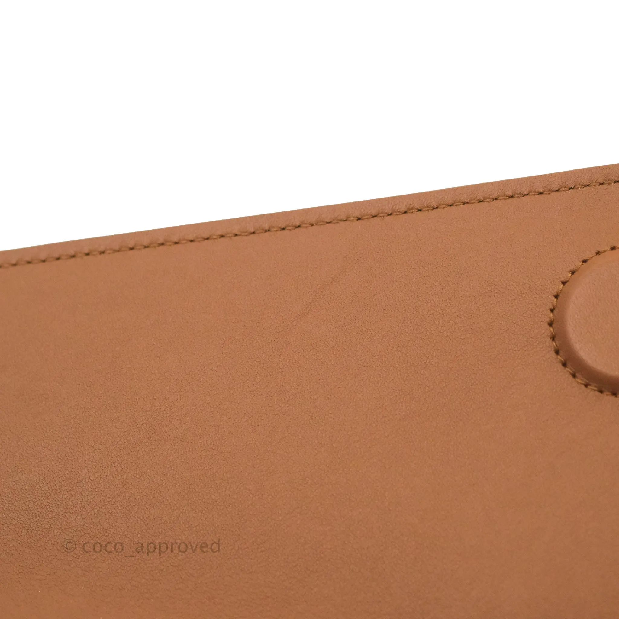 Saint Laurent Uptown Pouch Tan/Natural Beige Canvas